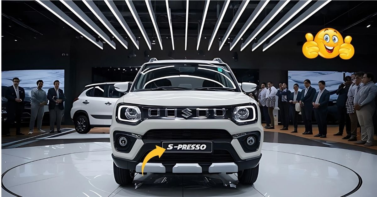 India's Micro-SUV Maruti Suzuki S-Presso Comes With luxury Look and Compact Package