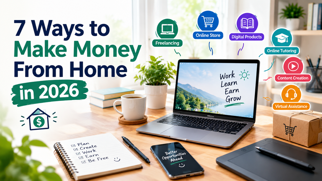 Top 7 Online Business Ideas for Beginners in 2026